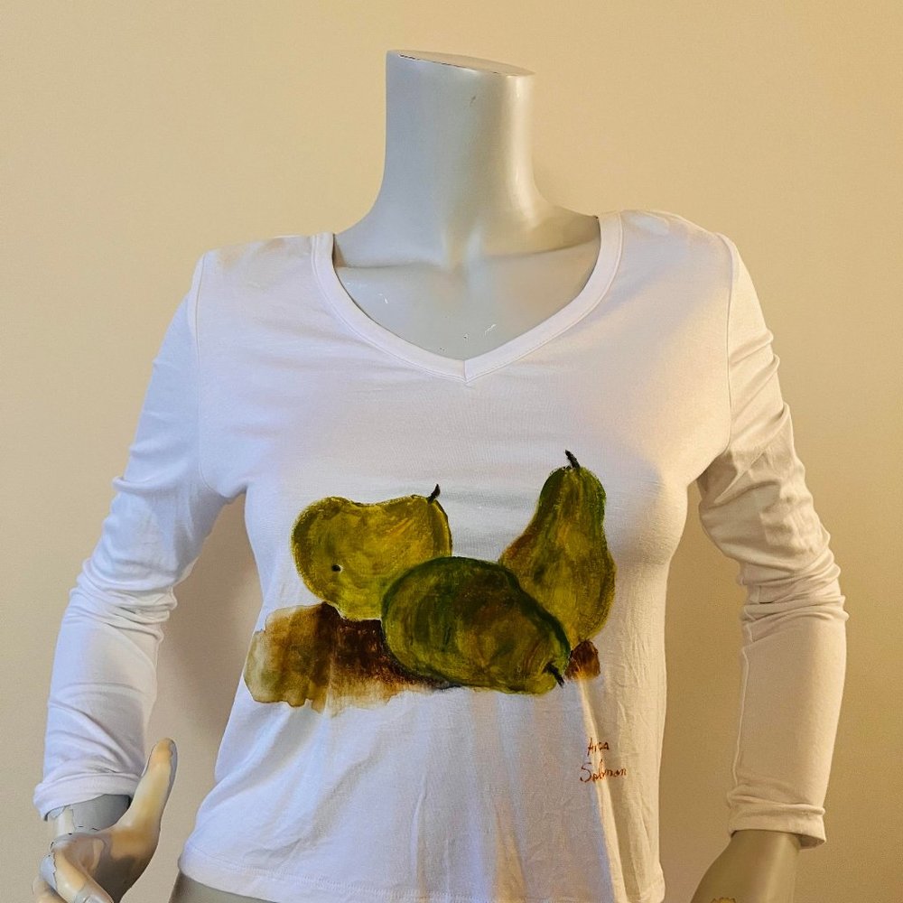 Hand painted blouse (Olivia Rae)